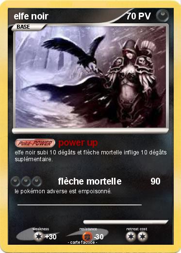 Pokemon elfe noir