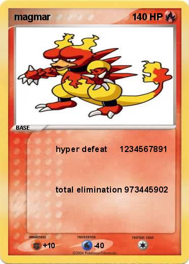 Pokemon magmar
