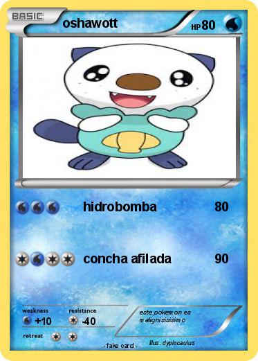Pokemon oshawott