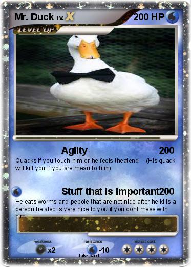 Pokemon Mr. Duck
