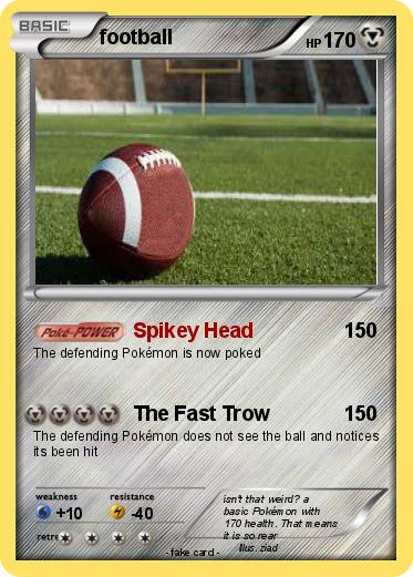 Pokemon football