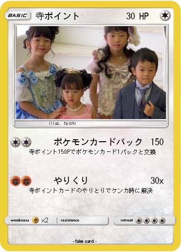 Pokemon 寺ポイント