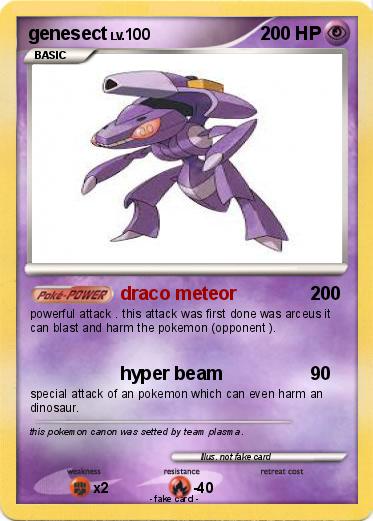Pokemon genesect