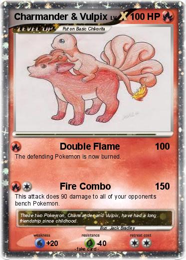 Pokemon Charmander & Vulpix