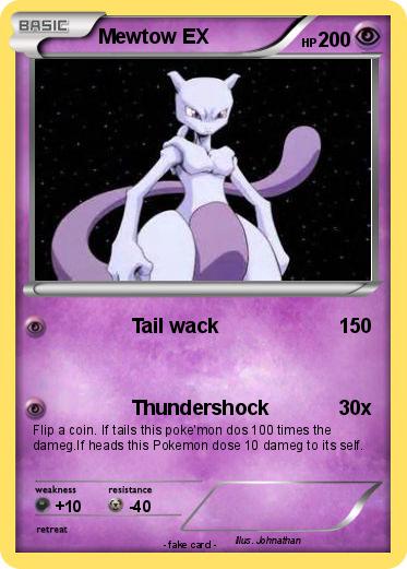 Pokemon Mewtow EX