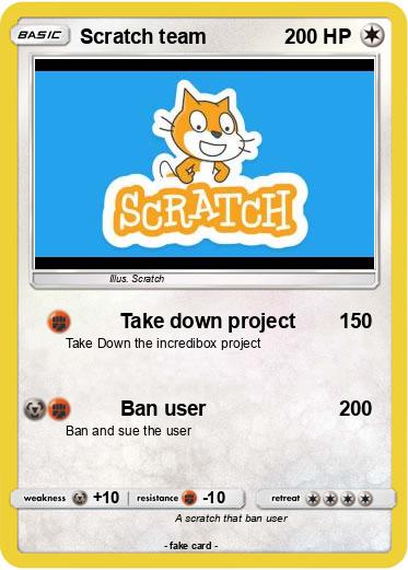 Pokemon Scratch team