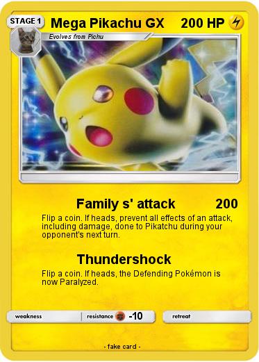 Pokemon Mega Pikachu GX