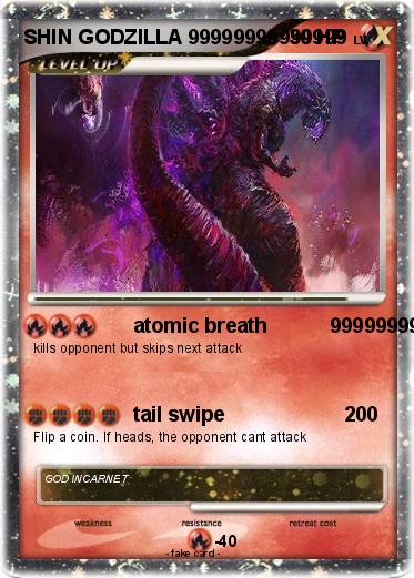 Pokemon SHIN GODZILLA 99999999999999
