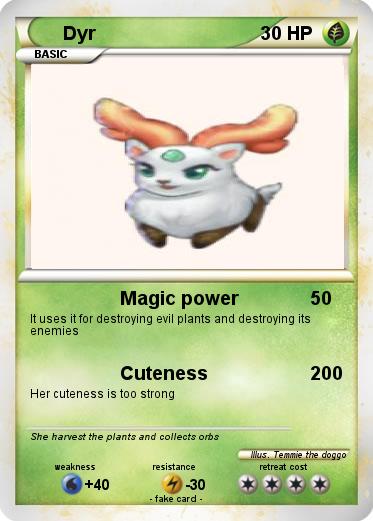 Pokemon Dyr