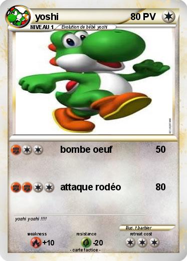 Pokemon yoshi
