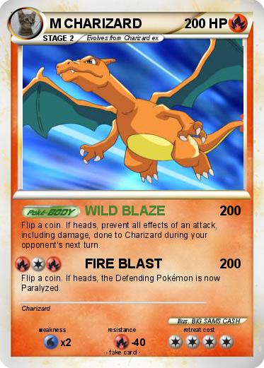 Pokemon M CHARIZARD
