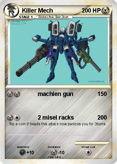Pokemon Killer Mech