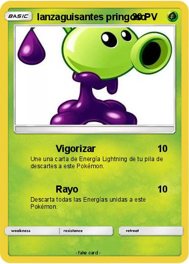 Pokemon lanzaguisantes pringoso