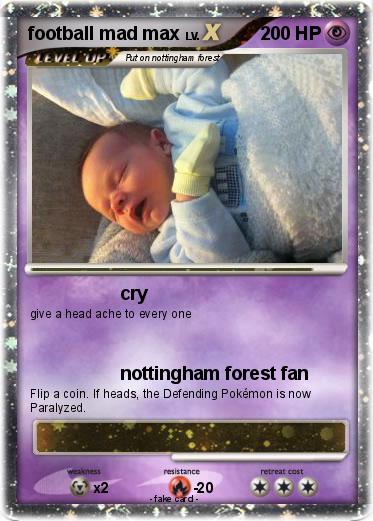 Pokemon football mad max