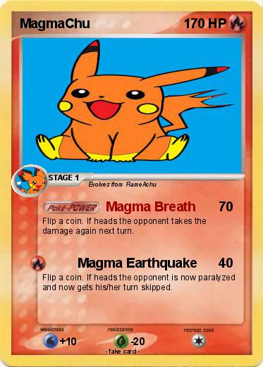 Pokemon MagmaChu