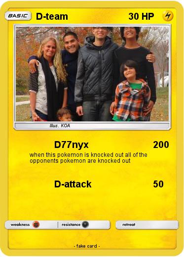 Pokemon D-team