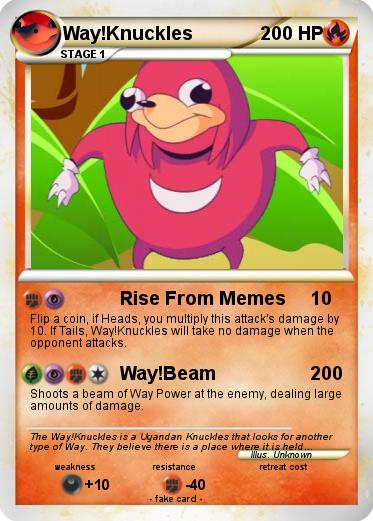 Pokemon Way!Knuckles