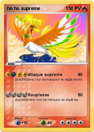 Pokemon ho ho supreme