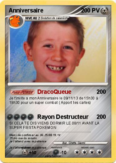 Pokemon Anniversaire