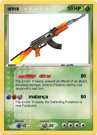 Pokemon arma