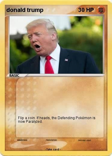 Pokemon donald trump