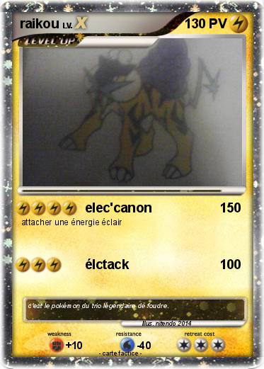 Pokemon raikou