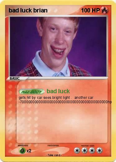 Pokemon bad luck brian