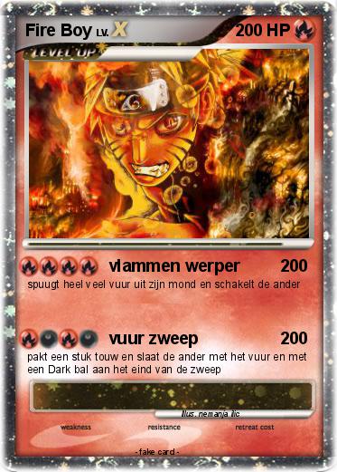 Pokemon Fire Boy