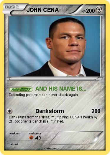 Pokemon JOHN CENA