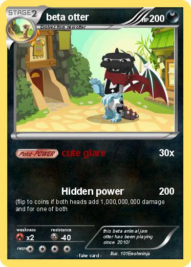 Pokemon beta otter