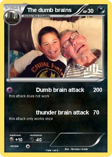 Pokemon The dumb brains