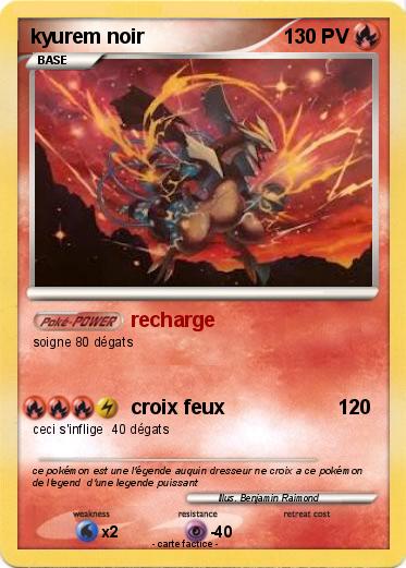 Pokemon kyurem noir