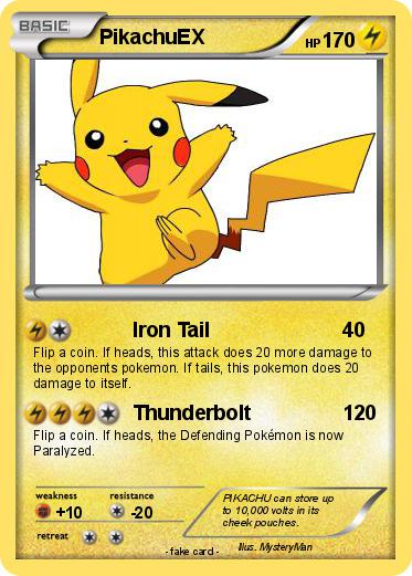 Pokemon PikachuEX