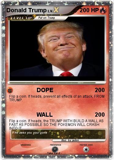 Pokemon Donald Trump
