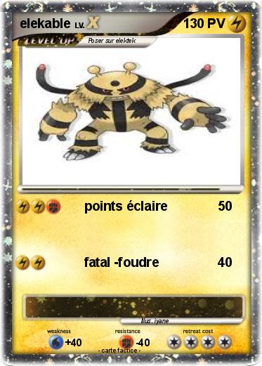 Pokemon elekable