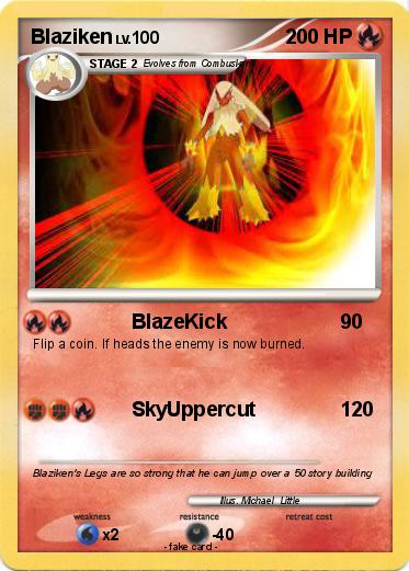 Pokemon Blaziken