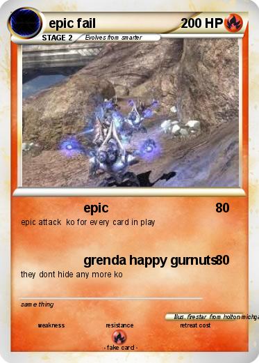 Pokemon epic fail