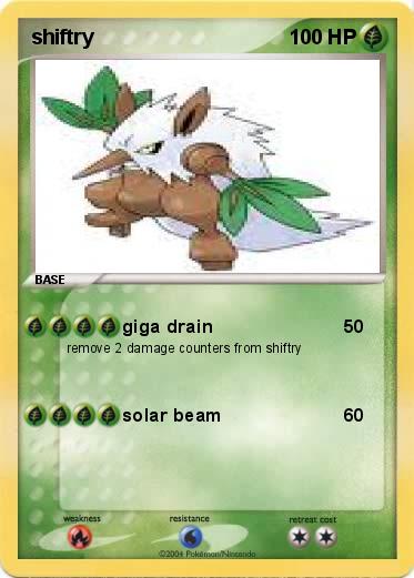 Pokemon shiftry