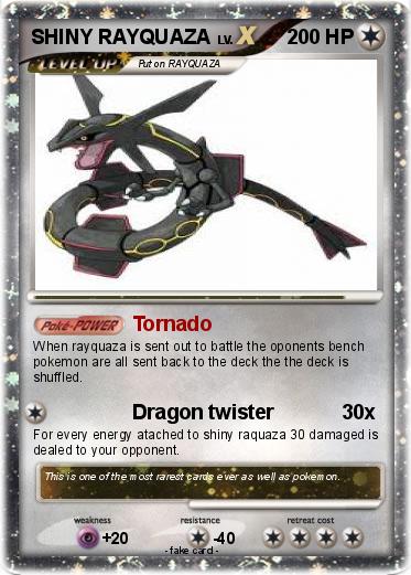 Pokemon SHINY RAYQUAZA