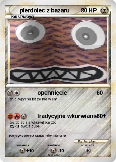 Pokemon pierdolec z bazaru