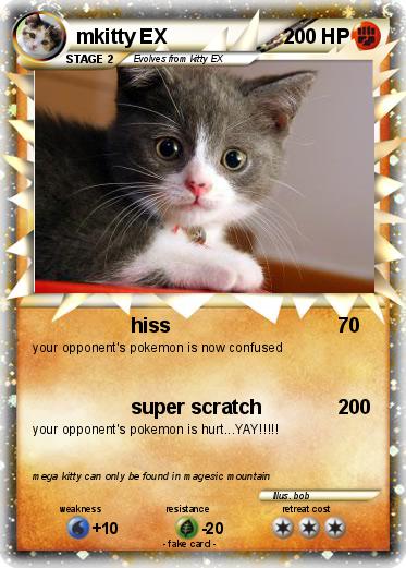 Pokemon mkitty EX