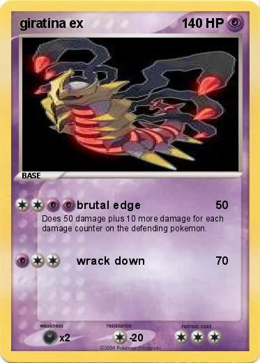 Pokemon giratina ex