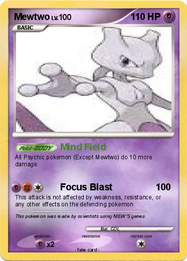 Pokemon Mewtwo