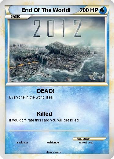 Pokemon End Of The World!