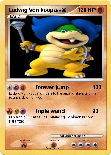 Pokemon Ludwig Von koopa