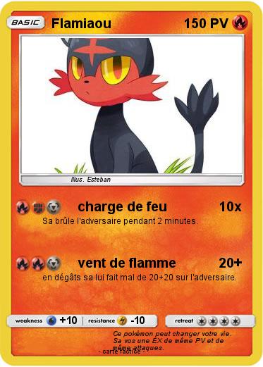 Pokemon Flamiaou
