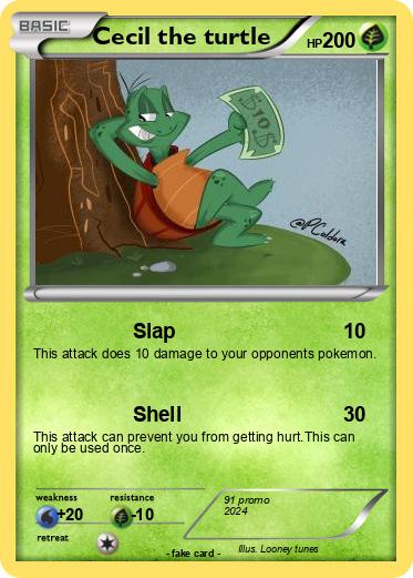Pokemon Cecil the turtle