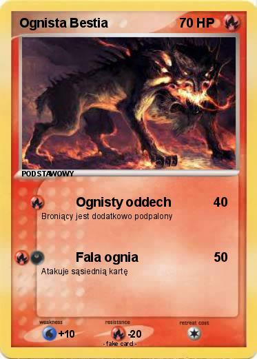 Pokemon Ognista Bestia