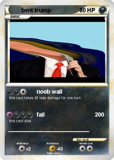 Pokemon bent trump