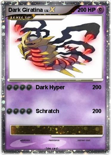 Pokemon Dark Giratina